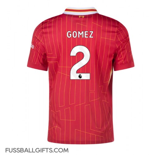 Liverpool Joe Gomez #2 Fußballbekleidung Heimtrikot 2024-25 Kurzarm